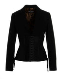 Blazer Dolce & Gabbana en Laine Vierge Noire