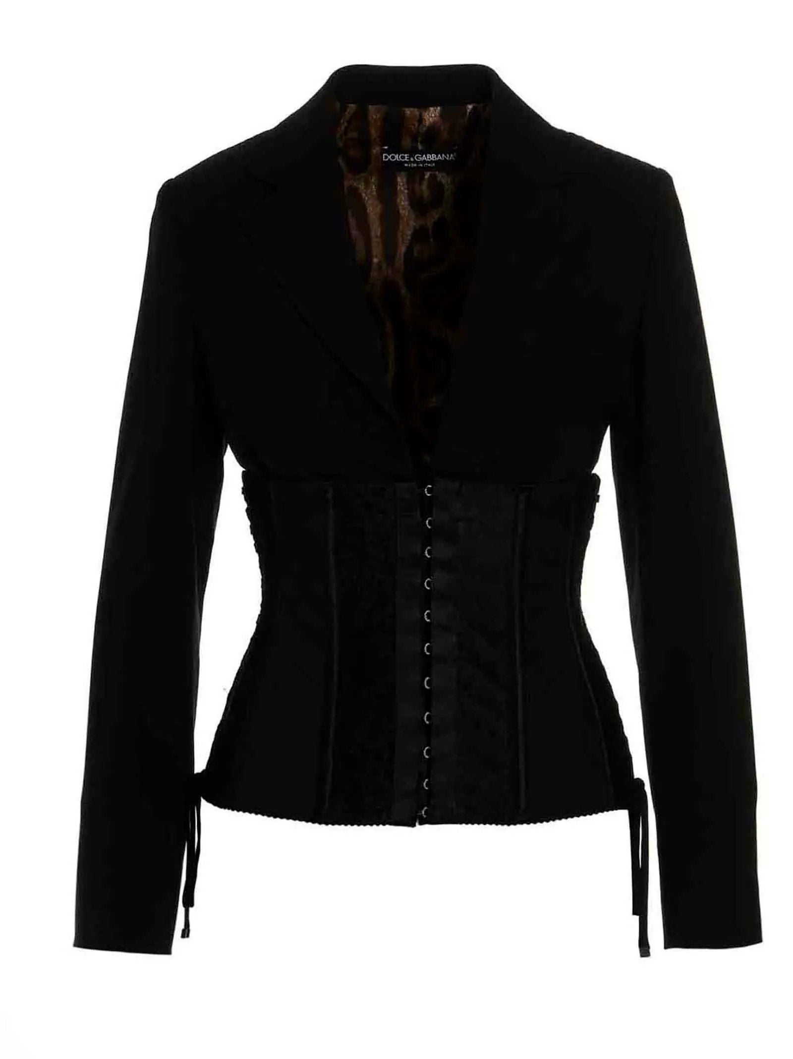 Blazer Dolce & Gabbana en Laine Vierge Noire