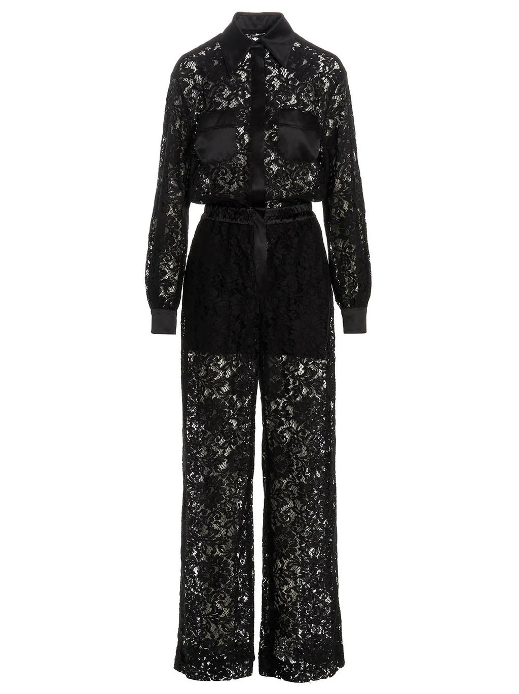 Chemise en coton noire Dolce & Gabbana