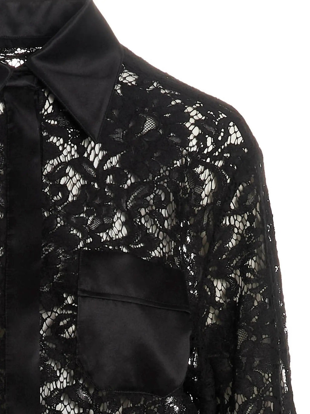 Chemise en coton noire Dolce & Gabbana
