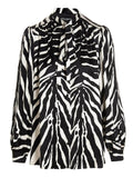Dolce & Gabbana Bicolor Silk Blouse