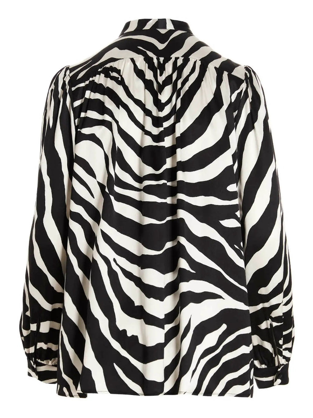 Dolce & Gabbana Bicolor Silk Blouse