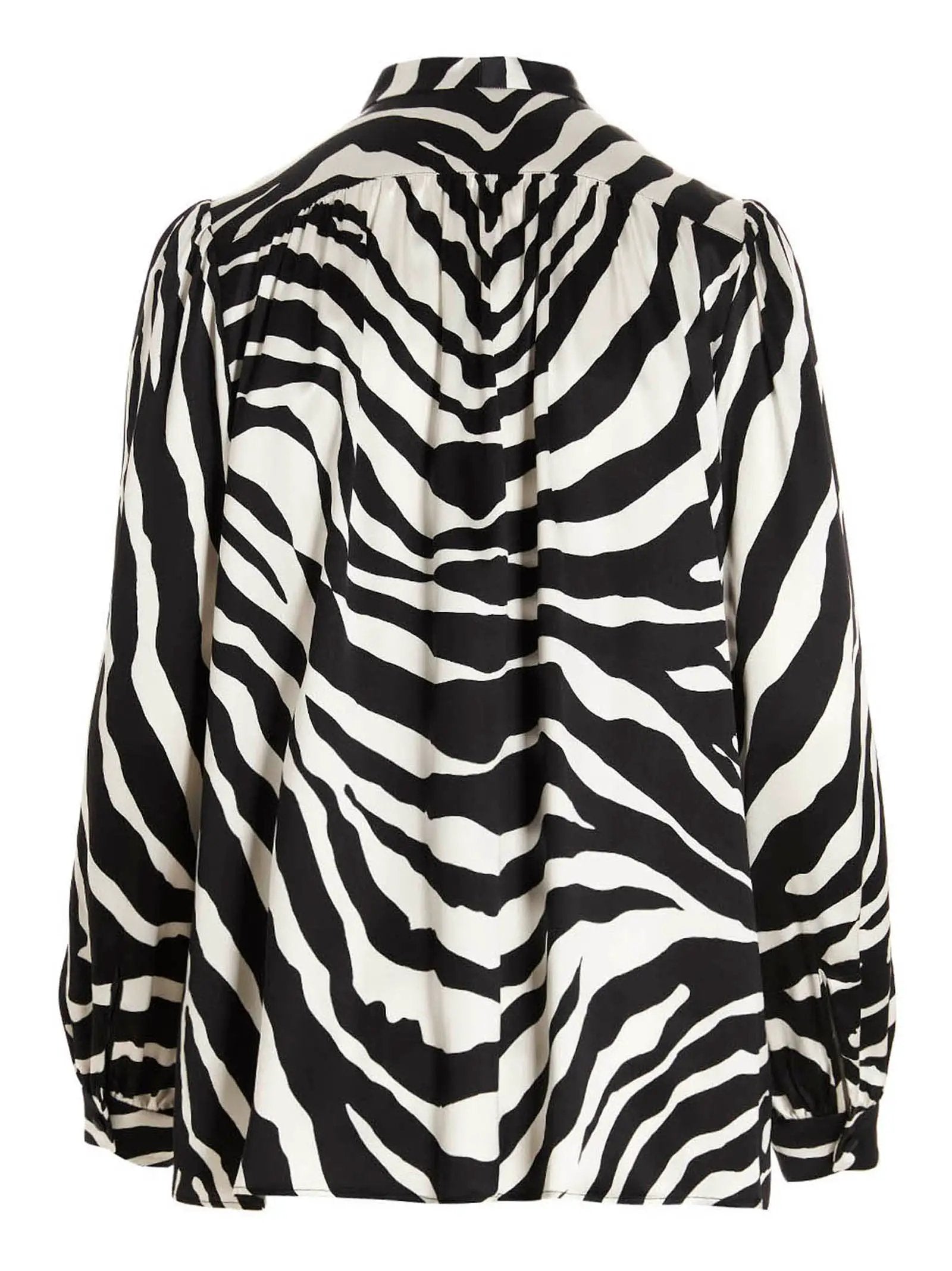 Dolce & Gabbana Bicolor Silk Blouse