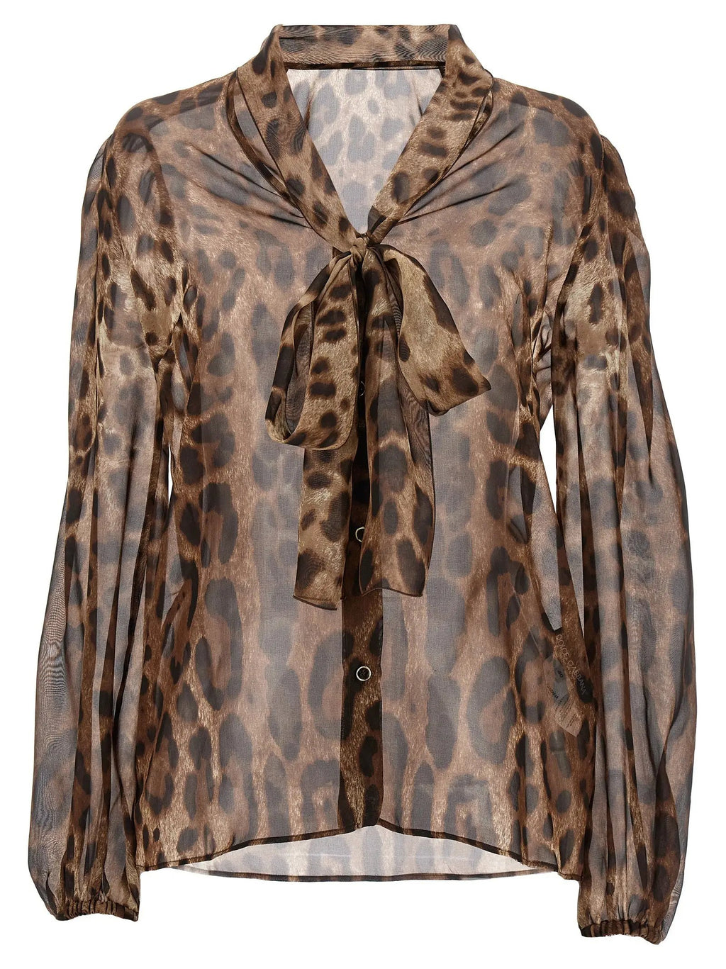 Dolce & Gabbana Multicolor Silk Blouse