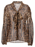 Dolce & Gabbana Multicolor Silk Blouse