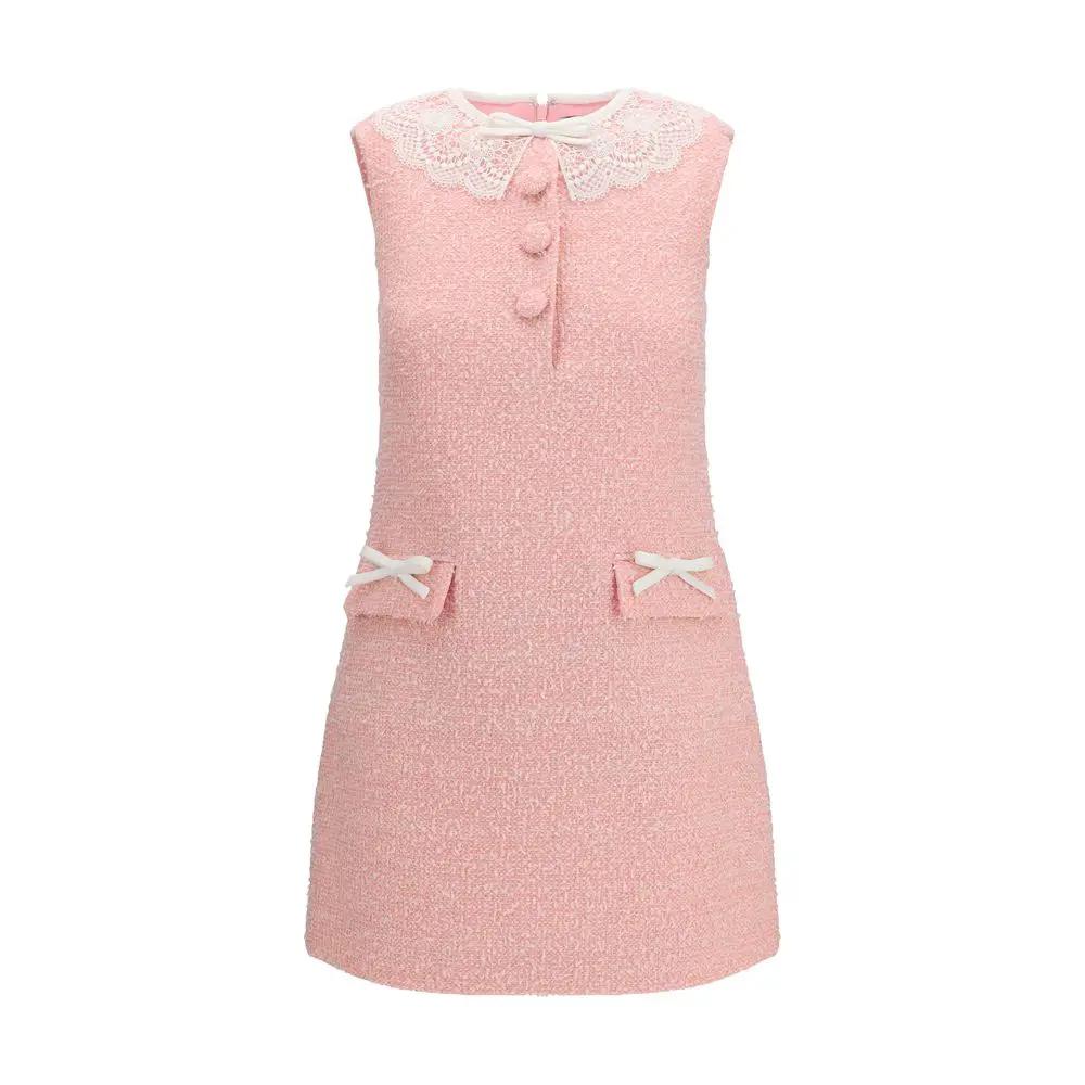 Self-Portrait Multicolor Polyester Casual Dress