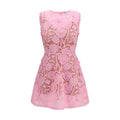 Self-Portrait Multicolor Polyester Cocktail Dress