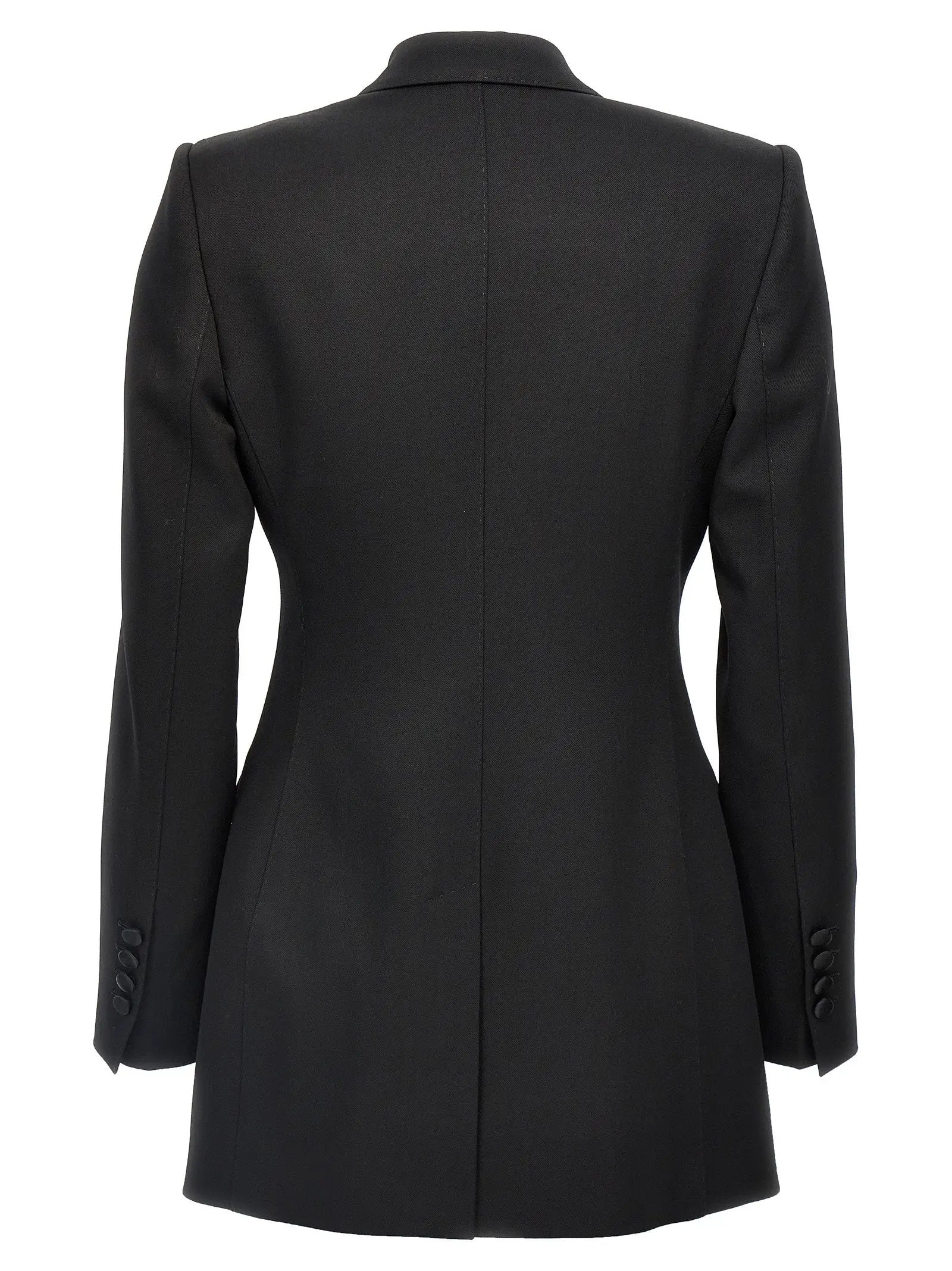 Blazer Dolce & Gabbana en laine vierge noire