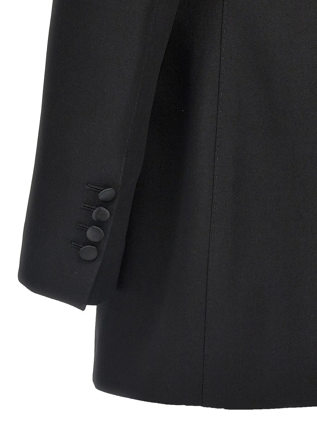 Blazer Dolce & Gabbana en laine vierge noire