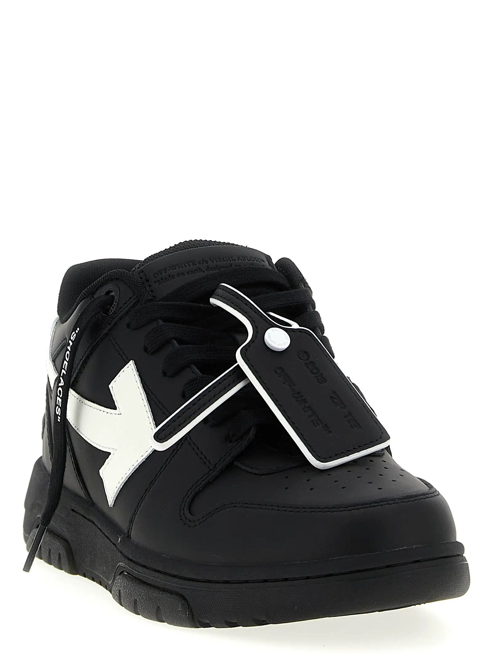 Off-White Bicolor Recycled Polyester Low Top Sneakers