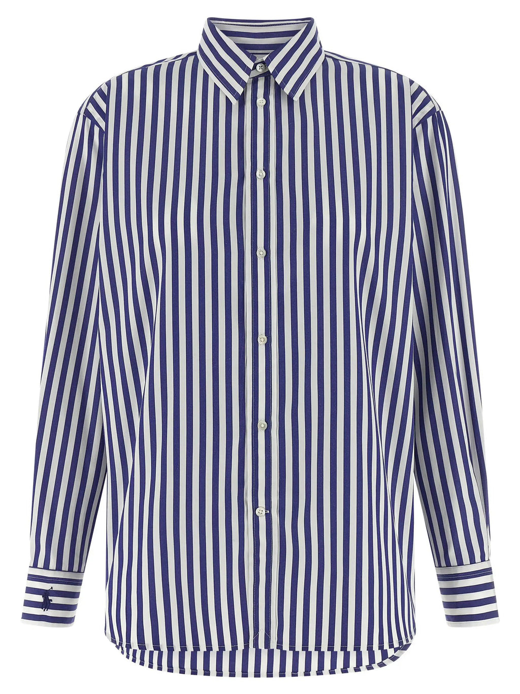 Polo Ralph Lauren Blue Cotton Blouse