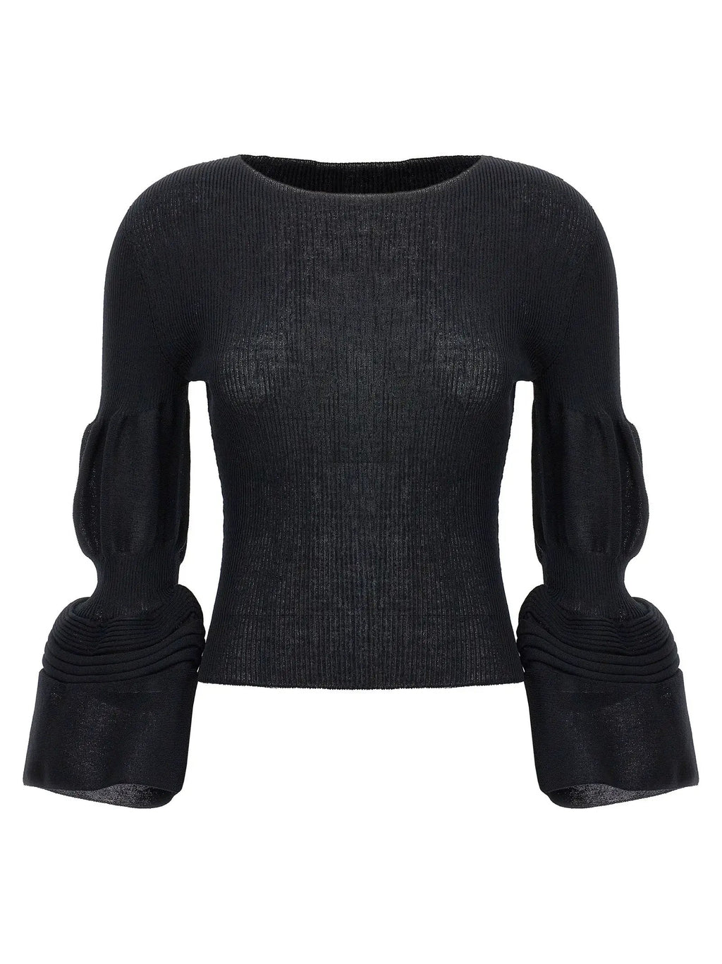 Issey Miyake Black Polyester Sweatshirt
