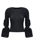 Issey Miyake Black Polyester Sweatshirt