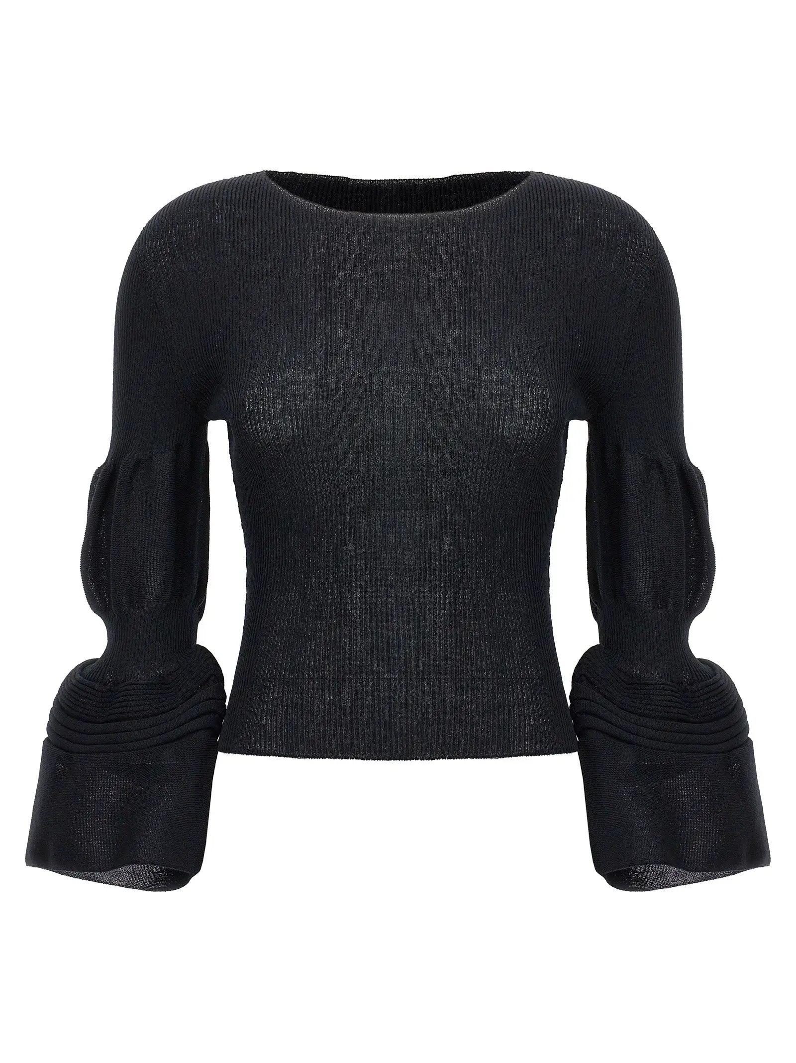 Issey Miyake Black Polyester Sweatshirt