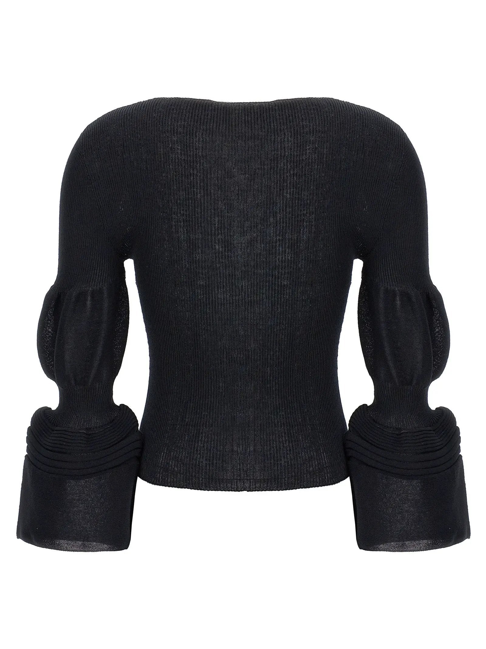 Issey Miyake Black Polyester Sweatshirt