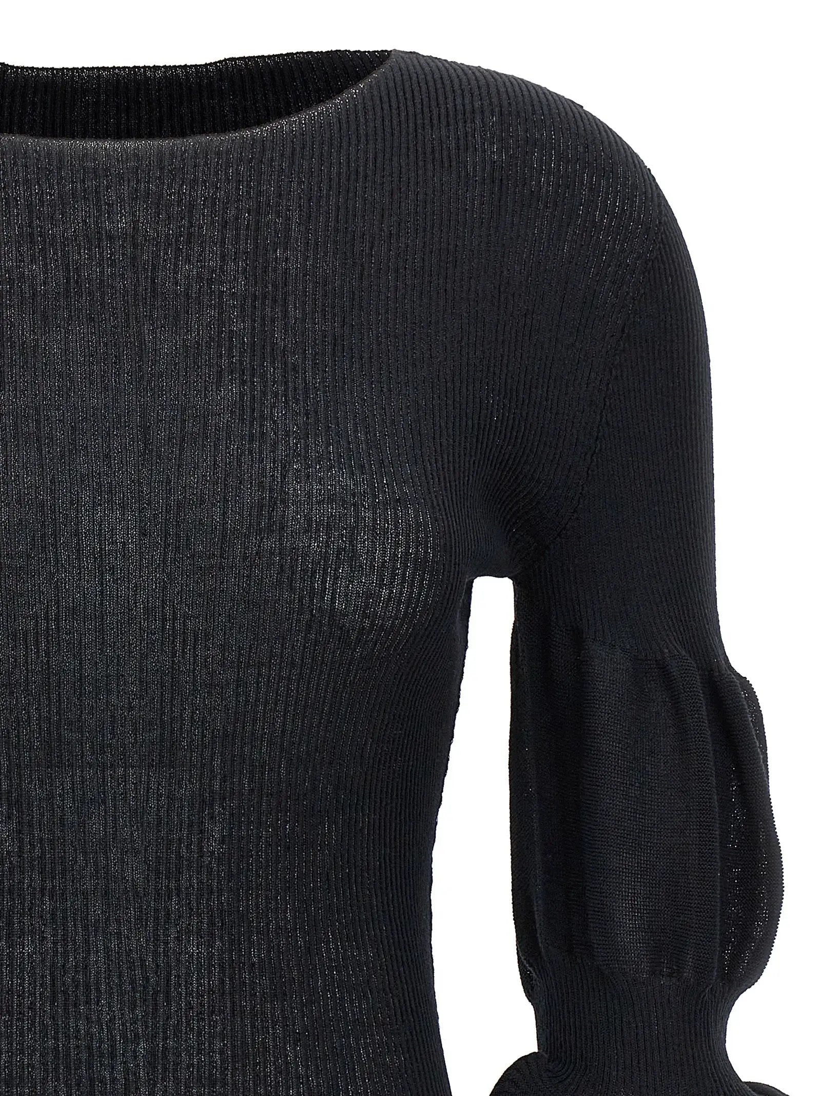 Issey Miyake Black Polyester Sweatshirt