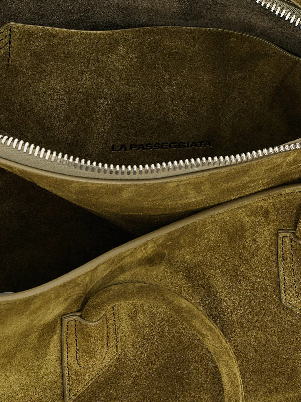 The Attico Bicolor Calfskin Shoulder Bag