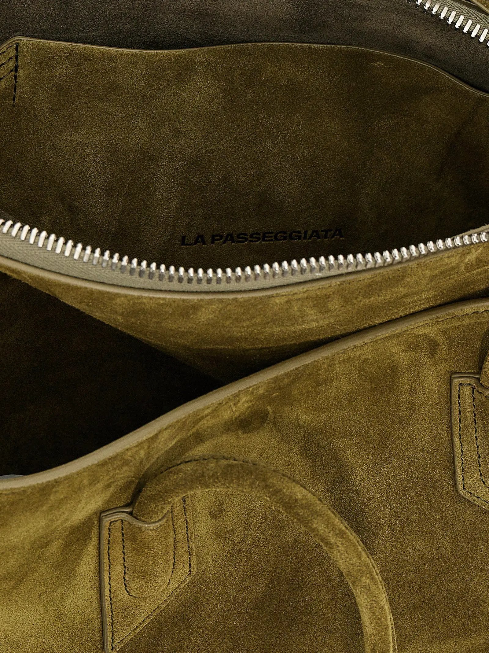 The Attico Bicolor Calfskin Shoulder Bag