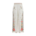 FARM RIO Multicolor Linen Casual Pants