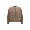 Brunello Cucinelli Beige Cashmere Bomber