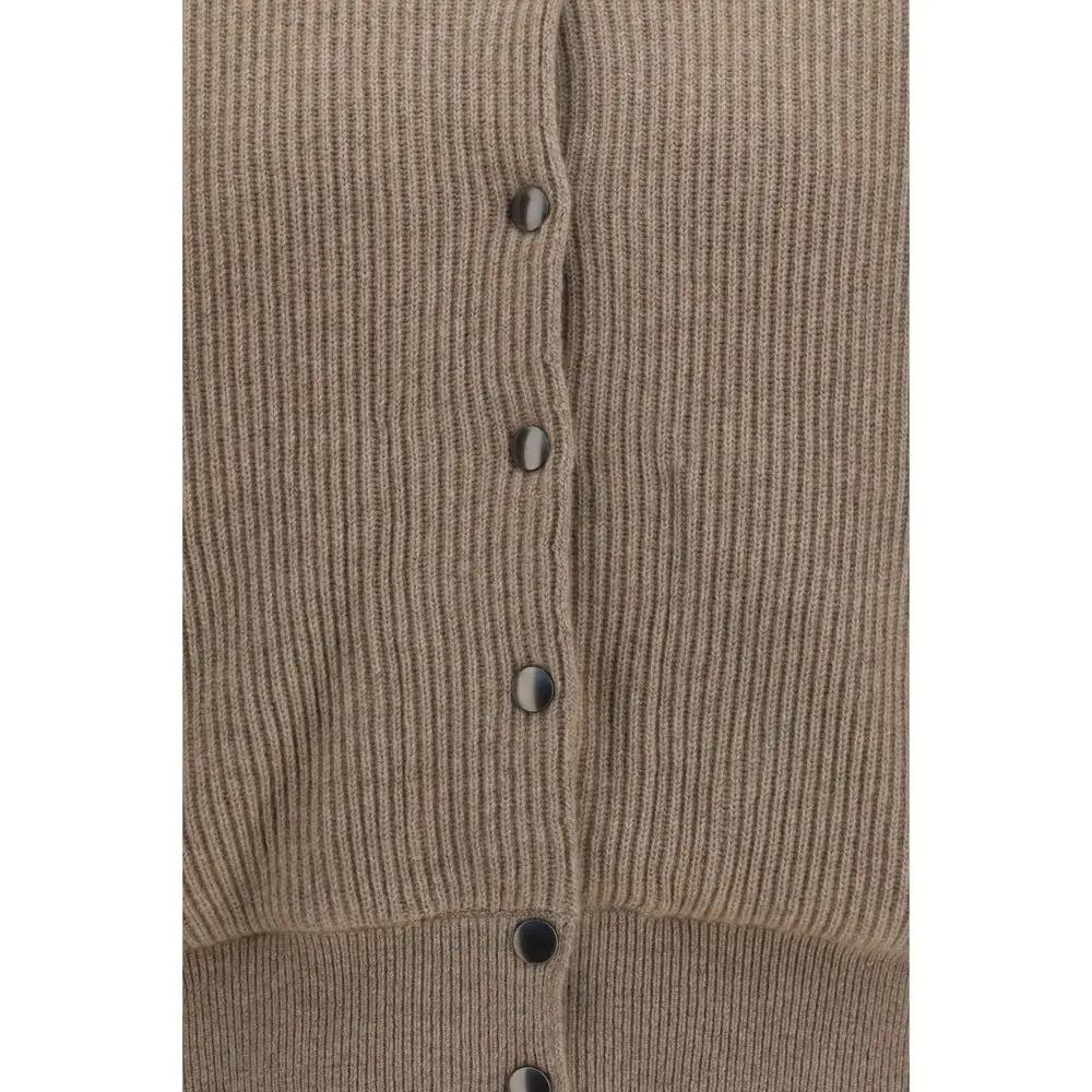 Brunello Cucinelli Beige Cashmere Bomber