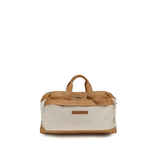 Brunello Cucinelli Brunello Cucinelli Beige Calf Leather Bos Taurus Luggage And Travel