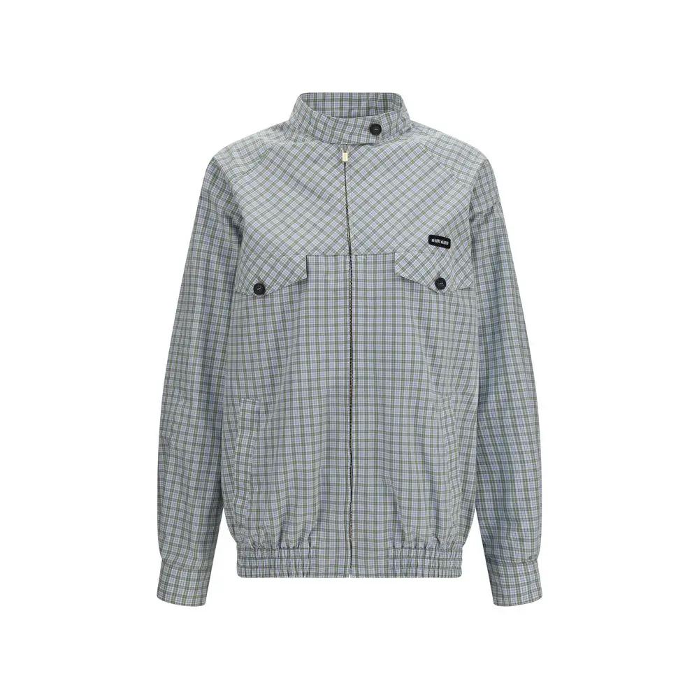 Miu Miu Multicolor Polyamide Shell Jacket