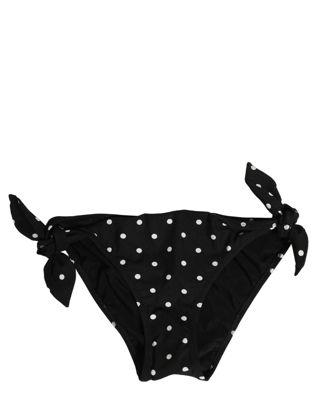 Bas de bikini Dolce &amp; Gabbana à pois noirs