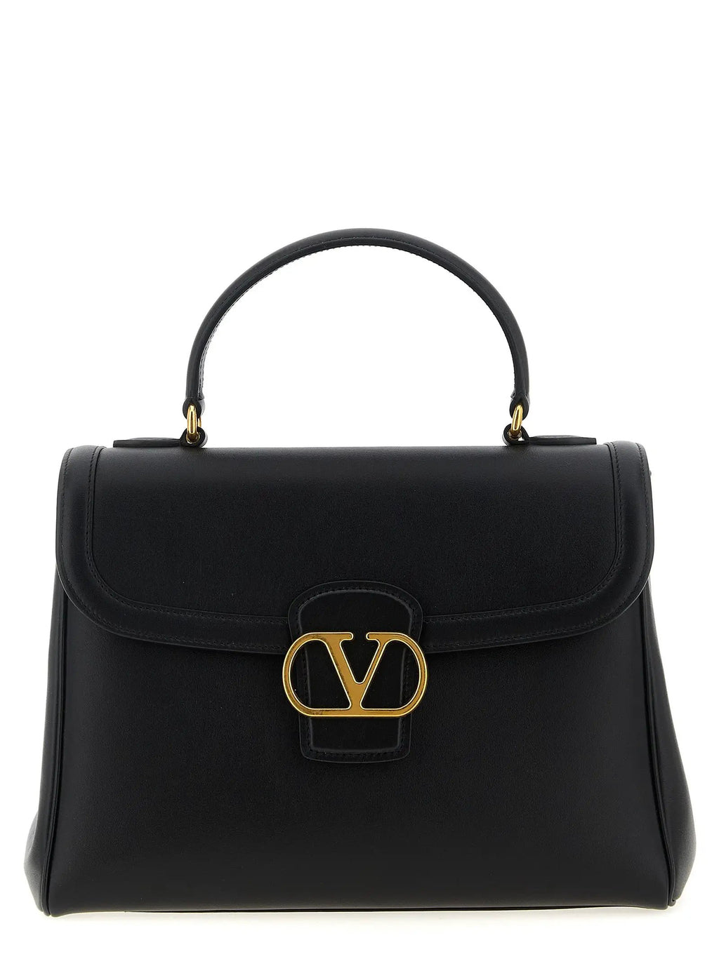 Valentino Garavani Black Calfskin Handbag