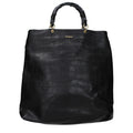 Jil Sander Black Leather Handbag