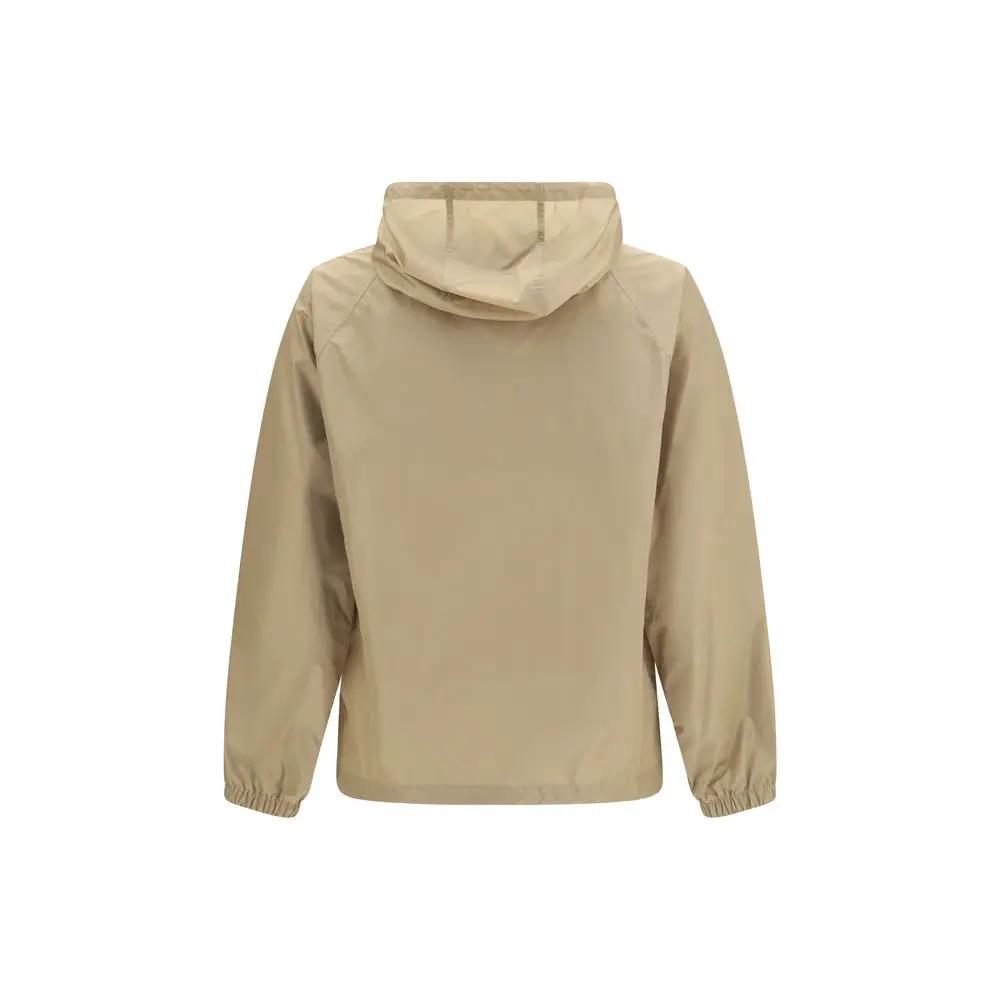Burberry Beige Nylon Shell Jacket