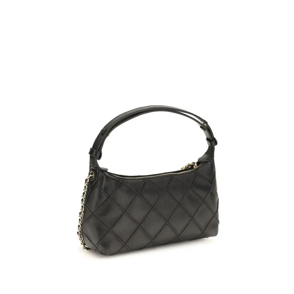 Sac à main Bos Taurus en cuir de veau noir de Tory Burch