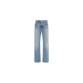Haikure Blue Cotton Straight-Leg Jeans
