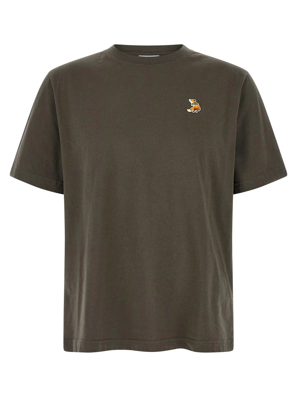 Maison Kitsuné Gray Organic Cotton T-Shirt