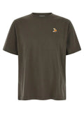 Maison Kitsuné Gray Organic Cotton T-Shirt