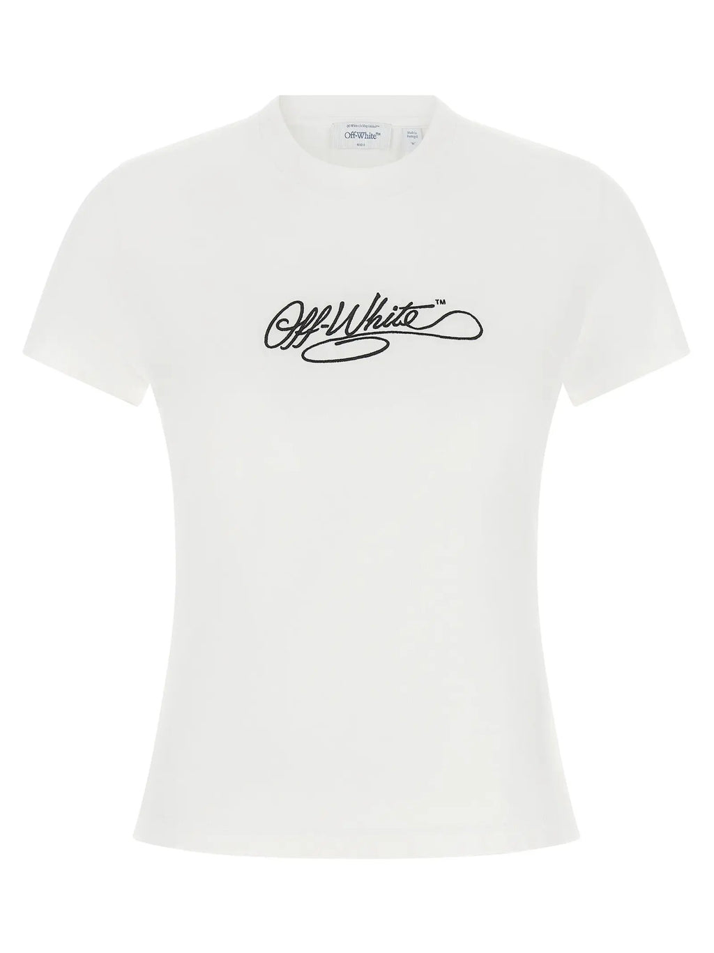 Off-White White Cotton T-Shirt