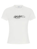 Off-White White Cotton T-Shirt