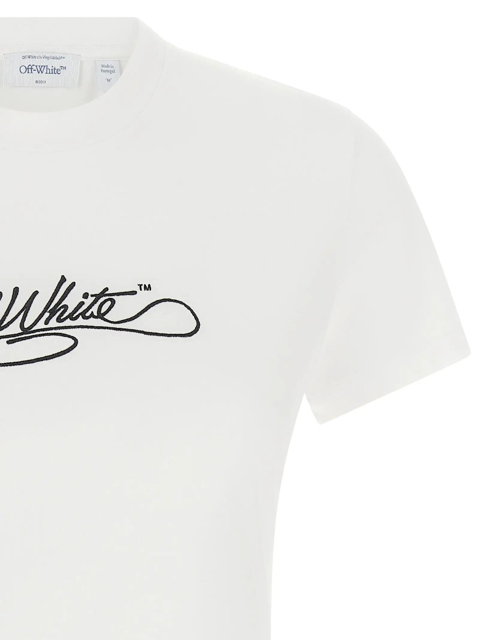 Off-White White Cotton T-Shirt