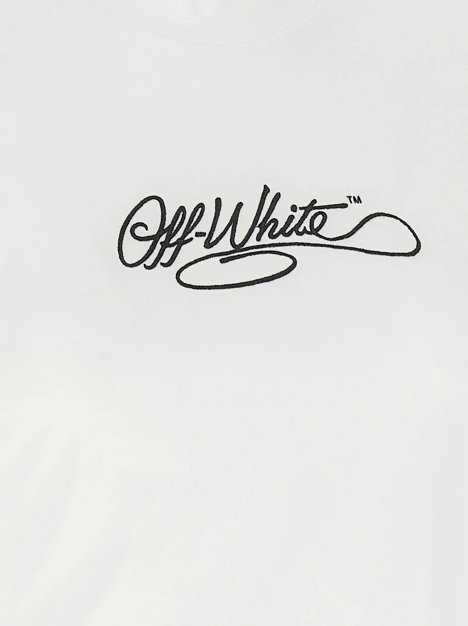 Off-White White Cotton T-Shirt