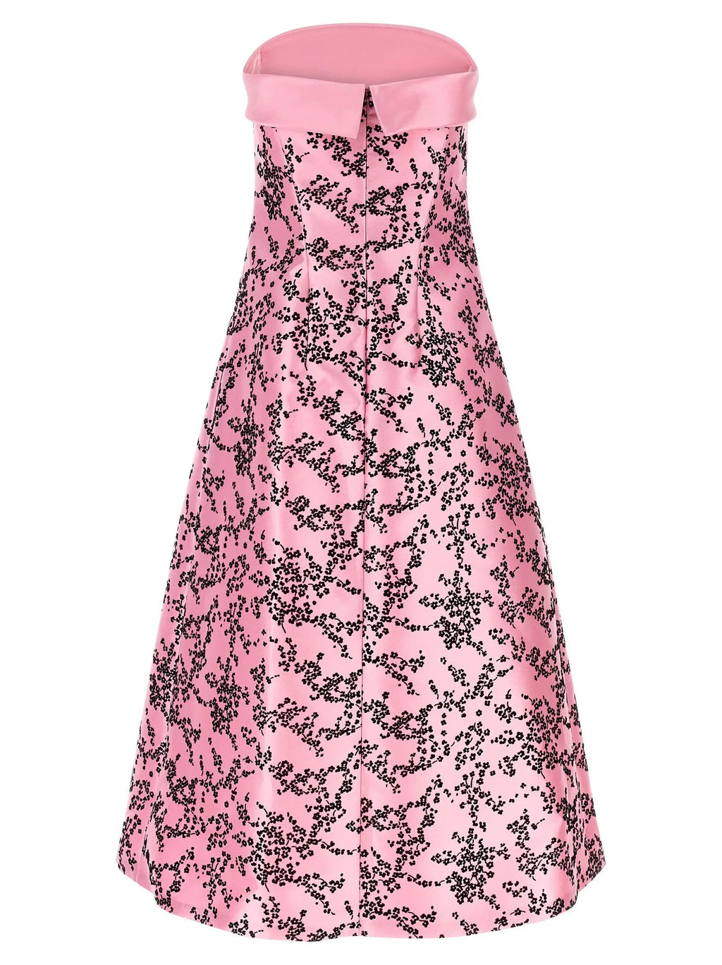 Alberta Ferretti Multicolor Polyester Midi Dress
