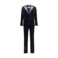 Ferragamo Black Cotton Tuxedo