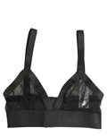 Dolce & Gabbana Black Logo Monogram Soft Cup Brassiere Underwear