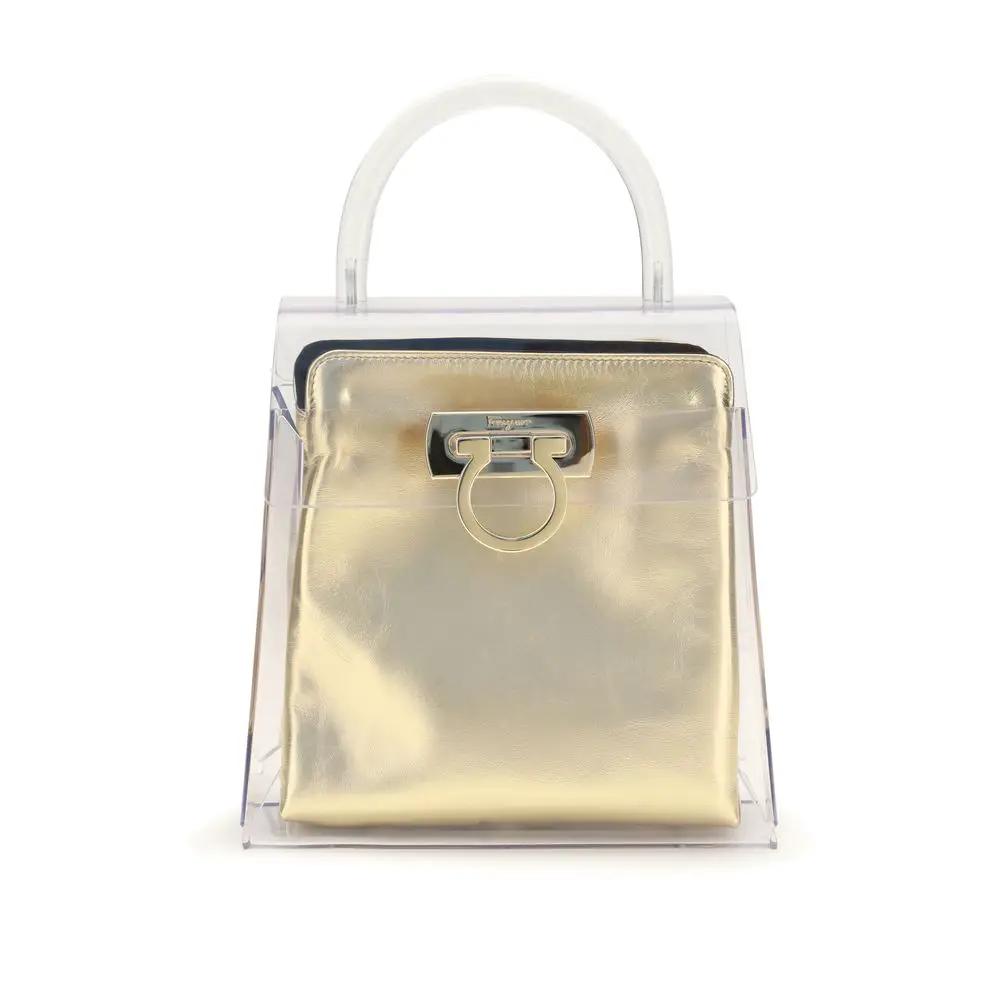 Ferragamo Black Pvc Handbag