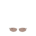 Balenciaga Silver Metal Sunglasses