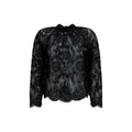 Self-Portrait Black Polyamide Blouse