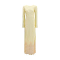 Self-Portrait Bicolor Viscose Cocktail Dress