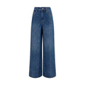 Self-Portrait Blue Lyocell Jeans Denim