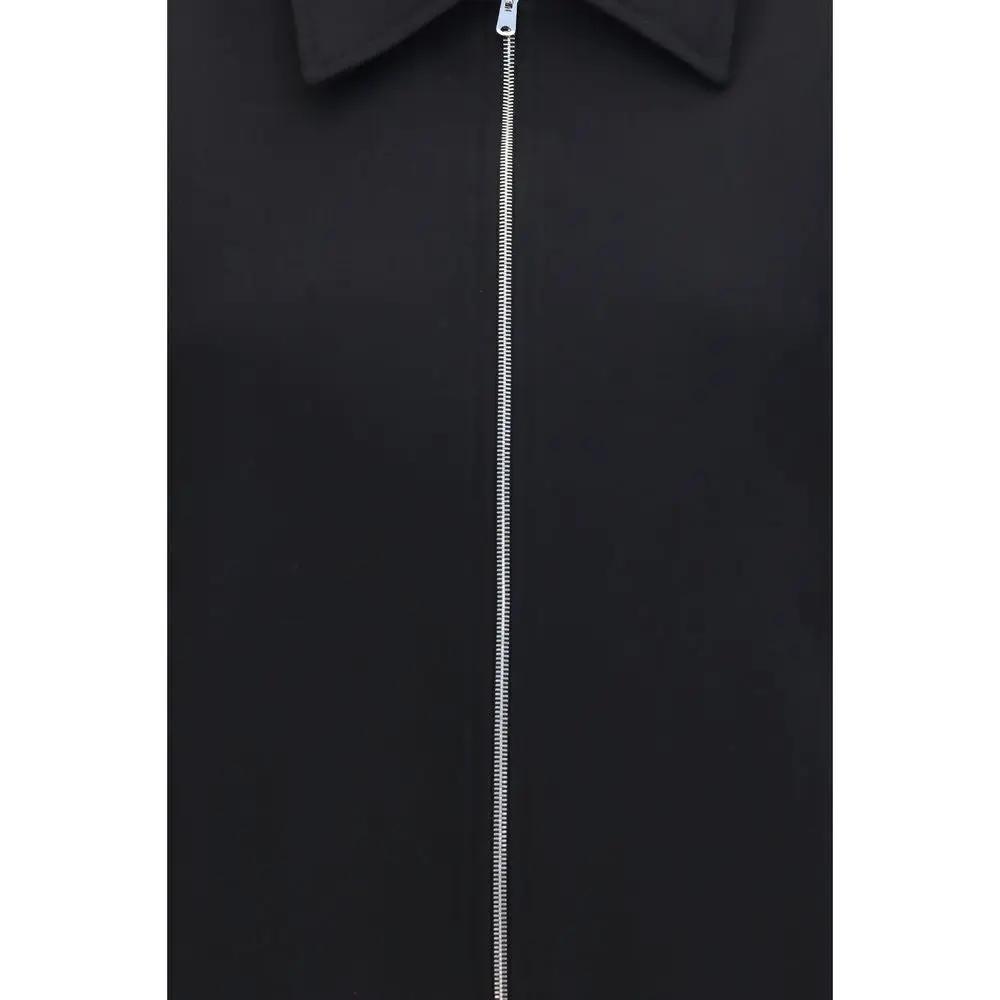 Our Legacy Black Wool Oves Aries Full-Length Jacket