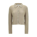 Our Legacy Beige Alpaca Vicugna Pacos Polo Shirt
