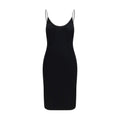 Saint Laurent Black Viscose Cocktail Dress